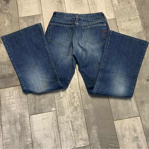 Diesel Stenx Rigid Denim Straight High Rise Ankle Jeans 28 x 28 Y2K Vintage - Picture 4 of 16